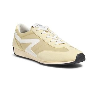 Rag & Bone Retro Runner Slim Cream Multi 37 Like New